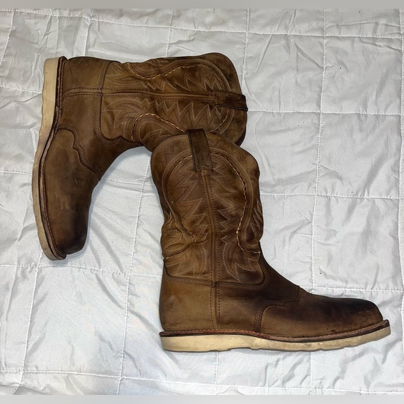 Durango Men's Maverick Pro Steel Toe Watetproof Brown Work Boots DDB0297 11.5W - Picture 6 of 8